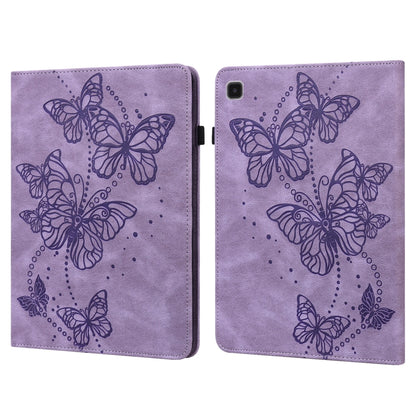 Embossed Butterfly Pattern Horizontal Flip Leather Tablet Case�����������������������������������...