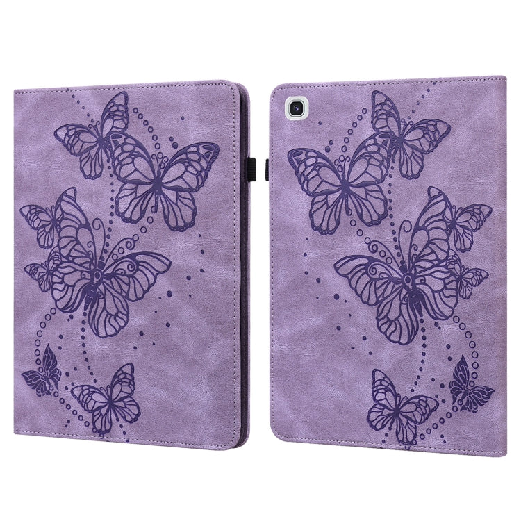 Embossed Butterfly Pattern Horizontal Flip Leather Tablet Case�����������������������������������...