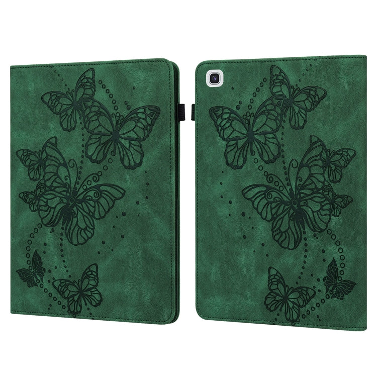 Embossed Butterfly Pattern Horizontal Flip Leather Tablet Case�����������������������������������...