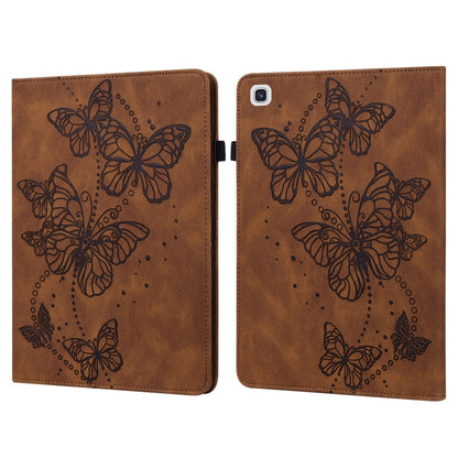 Embossed Butterfly Pattern Horizontal Flip Leather Tablet Case�����������������������������������...