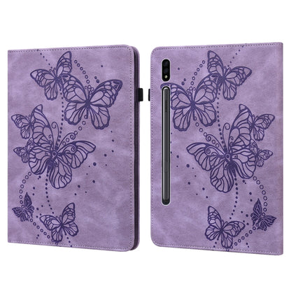 Embossed Butterfly Pattern Horizontal Flip Leather Tablet Case�����������������������������������...