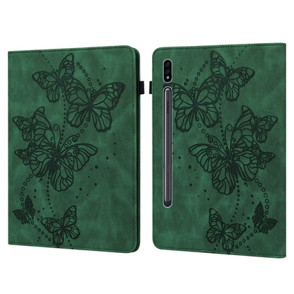 Embossed Butterfly Pattern Horizontal Flip Leather Tablet Case�����������������������������������...