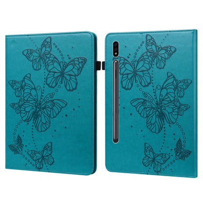 Embossed Butterfly Pattern Horizontal Flip Leather Tablet Case�����������������������������������...