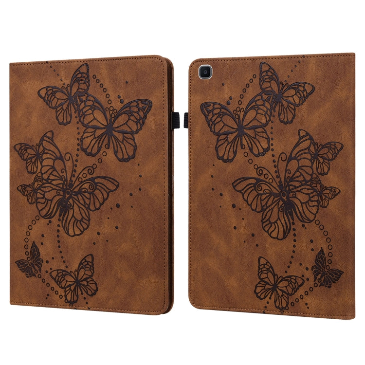 Embossed Butterfly Pattern Horizontal Flip Leather Tablet Case�����������������������������������...