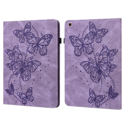 Embossed Butterfly Pattern Horizontal Flip Leather Tablet Case�����������������������������������...