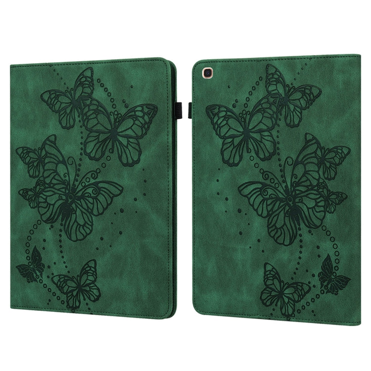 Embossed Butterfly Pattern Horizontal Flip Leather Tablet Case�����������������������������������...