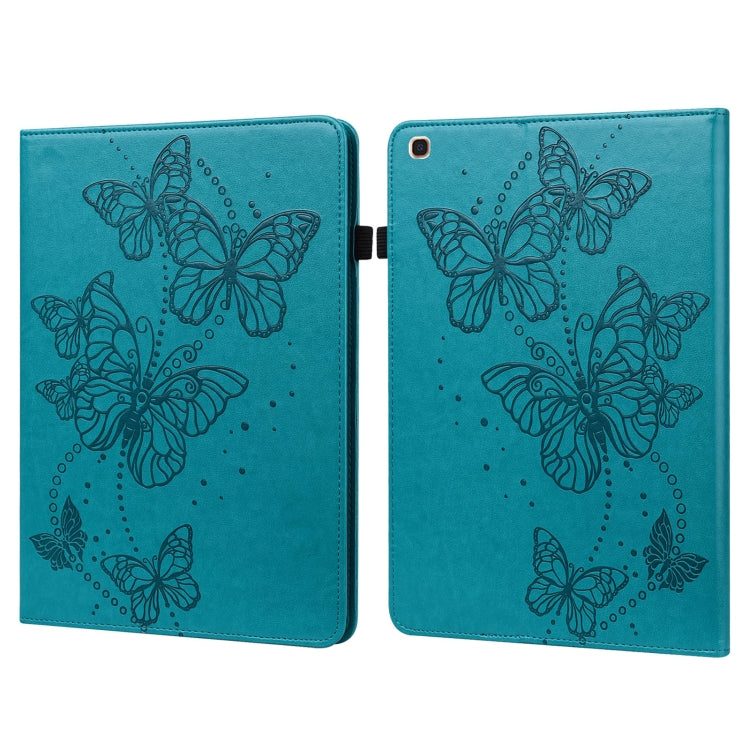 Embossed Butterfly Pattern Horizontal Flip Leather Tablet Case�����������������������������������...