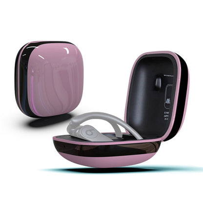 Mirror Surface Silicone + PC Wireless Earphone Protective Case for Beats Powerbeats Pro