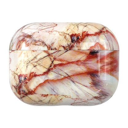 For AirPods Pro 3 Marble Water Sticker Wireless Earphone Protective Case, For AirPods Pro 3