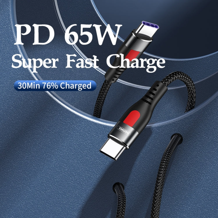 REMAX RC-195 1m PD 65W USB-C / Type-C Fast Charging Cable