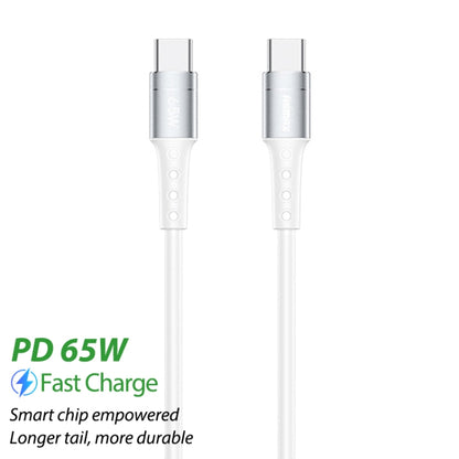 REMAX RC-198C-C Chaining II Series PD 65W USB-C / Type-C to USB-C / Type-C Fast Charging Data Cab...