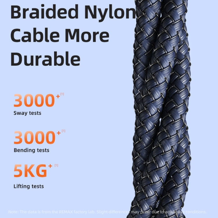 REMAX RC-199th 1.2m 3 in 1 Fast Charging Data Cable
