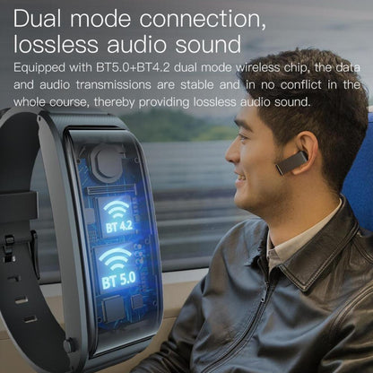 F2 1.28 inch TFT Color Screen Bluetooth Earphone Smart Watch
