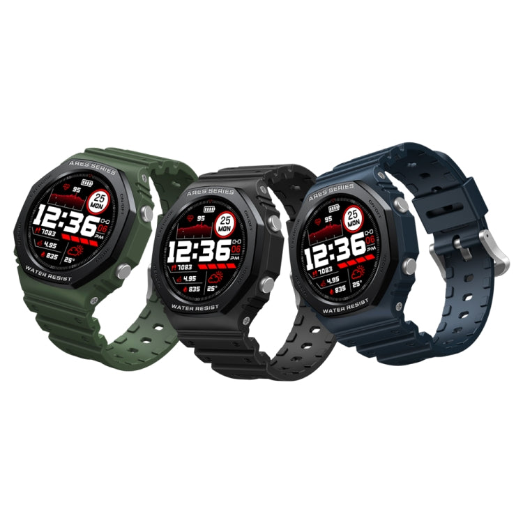 1.09 inch Color Touch Screen 5ATM Waterproof Smart Watch