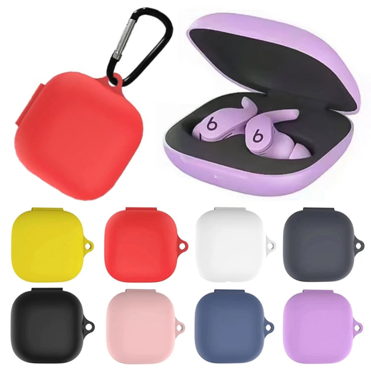 Pure Color Silicone Earphone Protective Case with Hook For Beats Fit Pro, EDA002370401I����������...