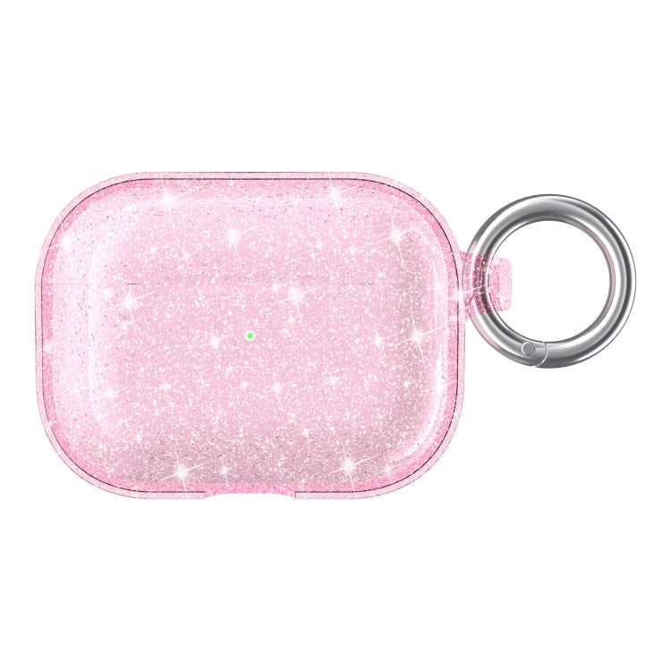 Terminator Glitter Powder Earphone Protective Case with Hook, For AirPods Pro