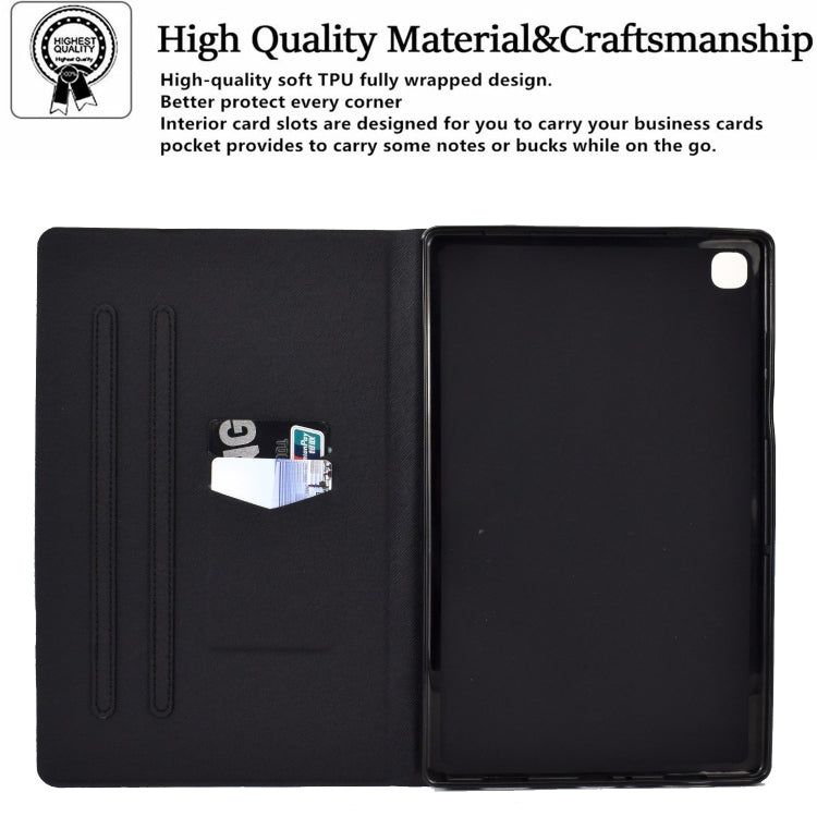 Electric Pressed TPU Leather Tablet Case
