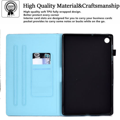 Sewing Pen Slot Leather Tablet Case, For Samsung Galaxy Tab A8, For Samsung Galaxy Tab A7 Lite T2...