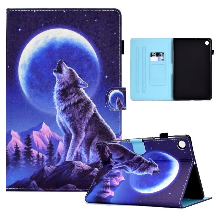 Sewing Pen Slot Leather Tablet Case, For Samsung Galaxy Tab A8, For Samsung Galaxy Tab A7 Lite T2...