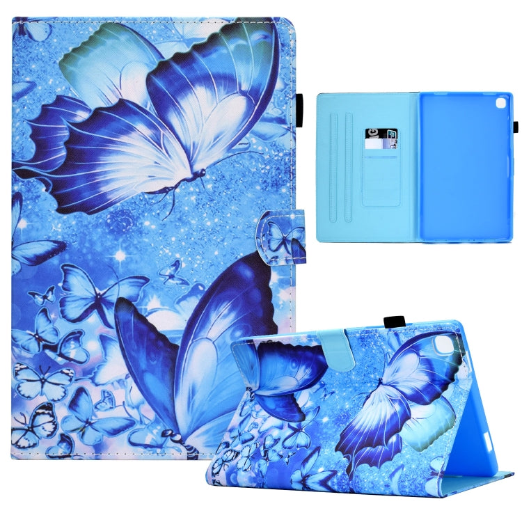 Sewing Pen Slot Leather Tablet Case, For Samsung Galaxy Tab A8, For Samsung Galaxy Tab A7 Lite T2...