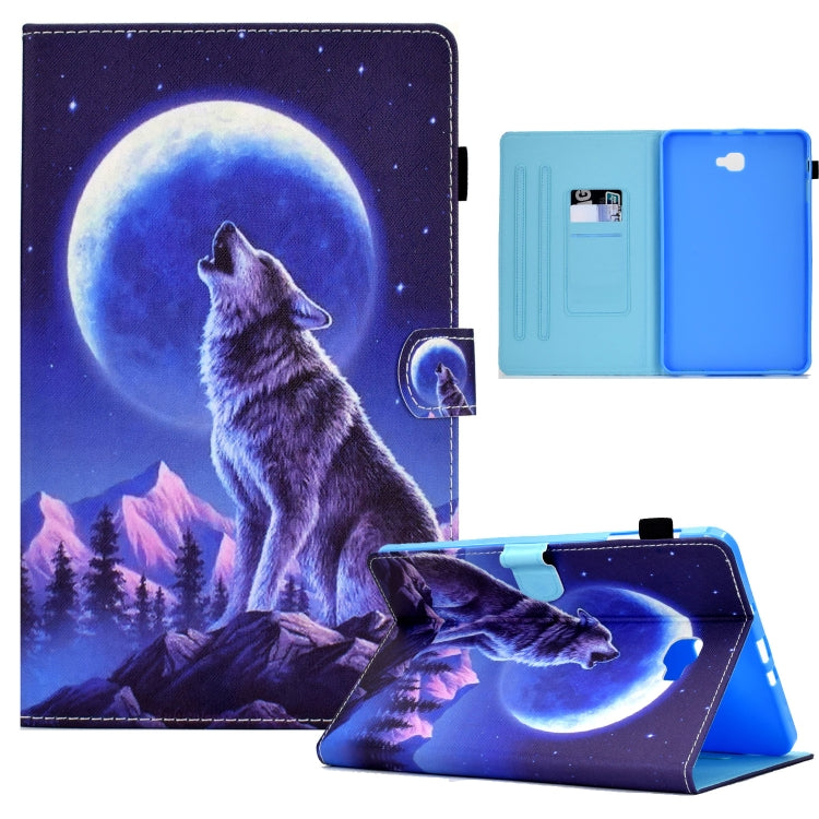 Sewing Pen Slot Leather Tablet Case, For Samsung Galaxy Tab A8, For Samsung Galaxy Tab A7 Lite T2...