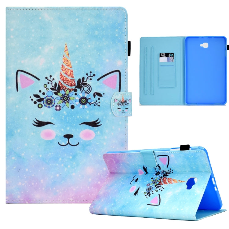 Sewing Pen Slot Leather Tablet Case, For Samsung Galaxy Tab A8, For Samsung Galaxy Tab A7 Lite T2...