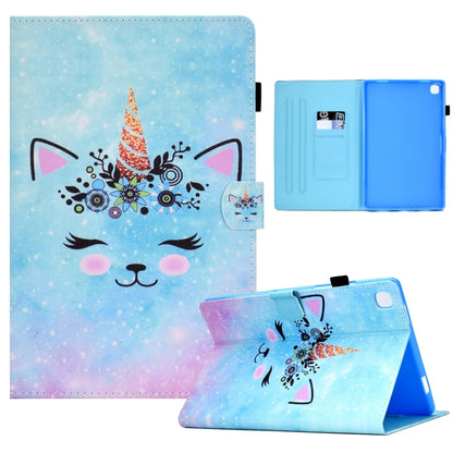 Sewing Pen Slot Leather Tablet Case, For Samsung Galaxy Tab A8, For Samsung Galaxy Tab A7 Lite T2...