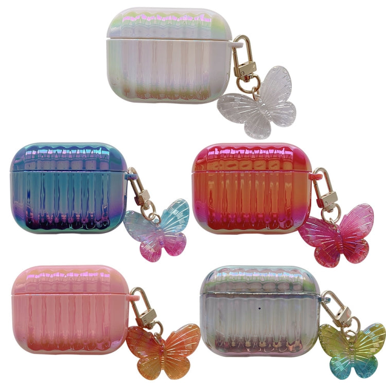 Color Plated PC Earphone Case with Butterfly Clasp, For AirPods 1 / 2, For AirPods Pro