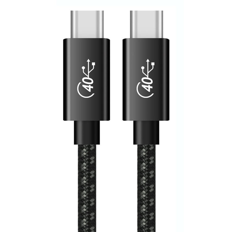 PD 100W USB-C / Type-C to USB-C / Type-C Thunderbolt 4 Full-function Data Cable, 0.5m, 1m, 1.5m, 2m