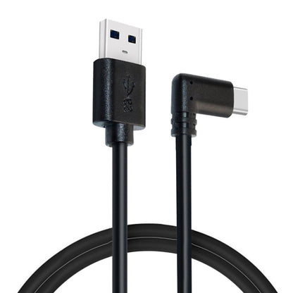 USB Male to USB 3.2 Gen1 Type-C Elbow VR Link Cable For Oculus Quest 1 / 2, 3m, 4m