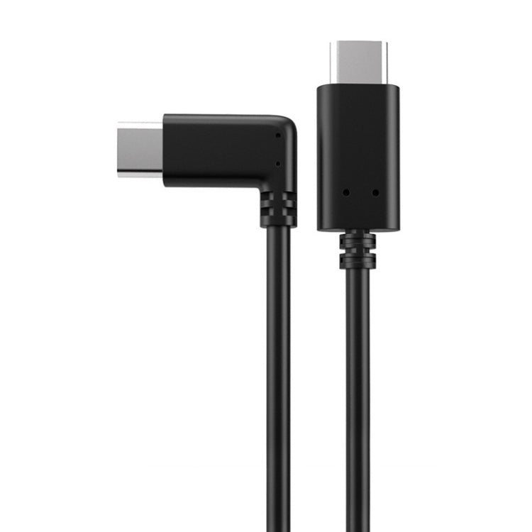 USB 3.2 Gen1 Type-C to USB 3.2 Gen1 Type-C Single Elbow VR Link Cable For Oculus Quest 1 / 2�����...