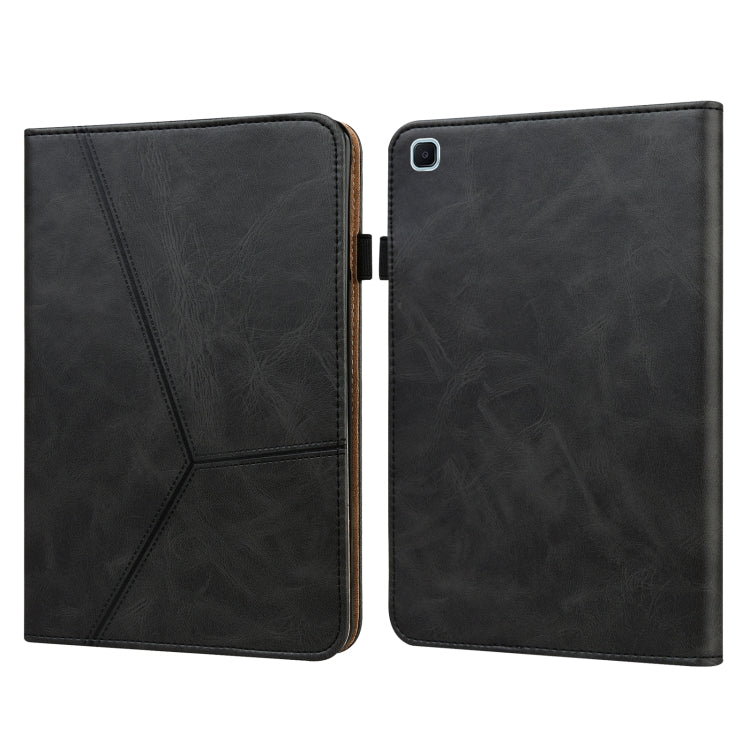 Solid Color Embossed Striped Leather Tablet Case, For Samsung Galaxy Tab S6 Lite P610/P615�������...