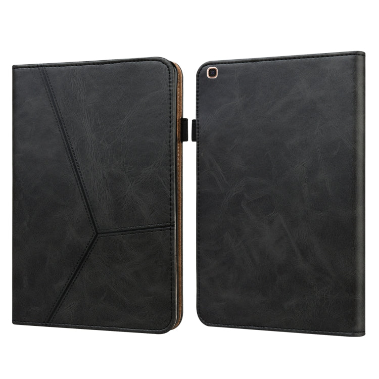 Solid Color Embossed Striped Leather Tablet Case, For Samsung Galaxy Tab S6 Lite P610/P615�������...