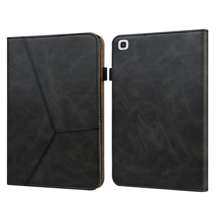 Solid Color Embossed Striped Leather Tablet Case, For Samsung Galaxy Tab S6 Lite P610/P615�������...