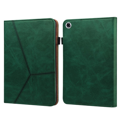 Solid Color Embossed Striped Leather Tablet Case, For Samsung Galaxy Tab S6 Lite P610/P615�������...