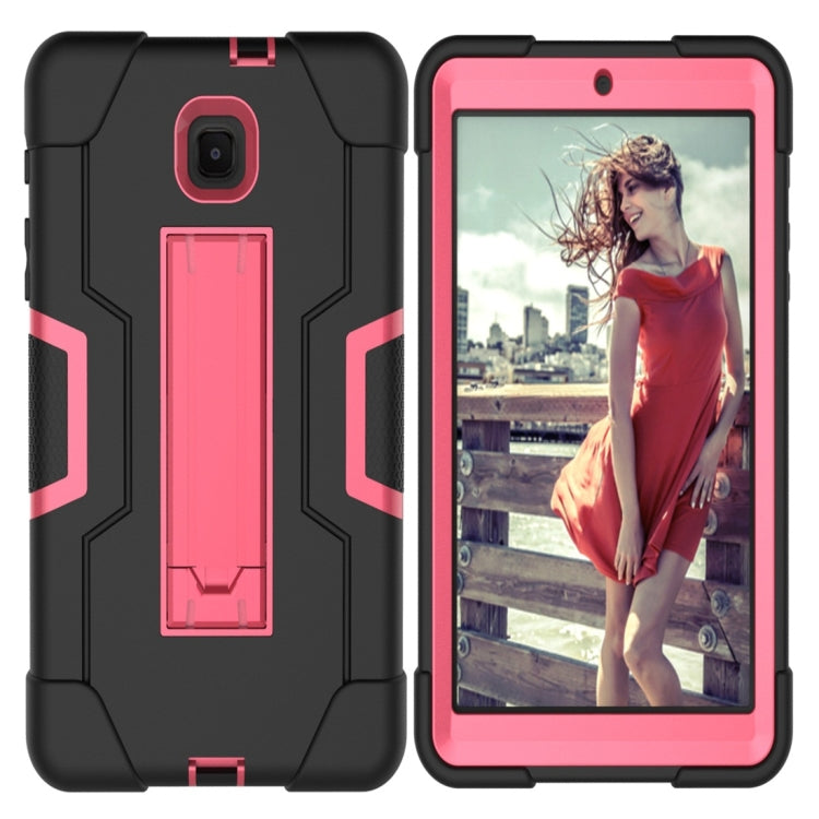 Contrast Color Silicone + PC Combination Case with Holder, For Galaxy Tab A 8.0 (2018) T387������...