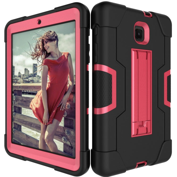 Contrast Color Silicone + PC Combination Case with Holder, For Galaxy Tab A 8.0 (2018) T387������...