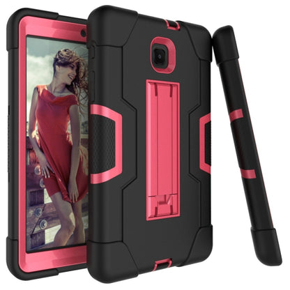 Contrast Color Silicone + PC Combination Case with Holder, For Galaxy Tab A 8.0 (2018) T387������...