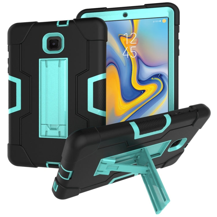 Contrast Color Silicone + PC Combination Case with Holder, For Galaxy Tab A 8.0 (2018) T387������...