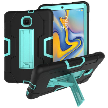Contrast Color Silicone + PC Combination Case with Holder, For Galaxy Tab A 8.0 (2018) T387������...