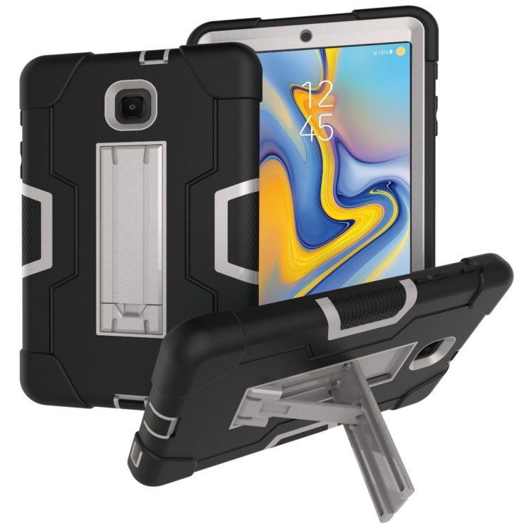 Contrast Color Silicone + PC Combination Case with Holder, For Galaxy Tab A 8.0 (2018) T387������...