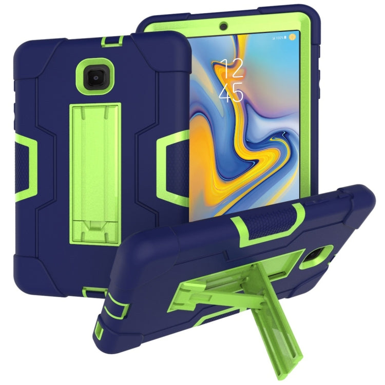 Contrast Color Silicone + PC Combination Case with Holder, For Galaxy Tab A 8.0 (2018) T387������...