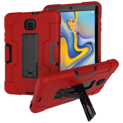 Contrast Color Silicone + PC Combination Case with Holder, For Galaxy Tab A 8.0 (2018) T387������...