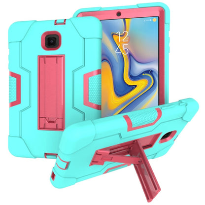 Contrast Color Silicone + PC Combination Case with Holder, For Galaxy Tab A 8.0 (2018) T387������...