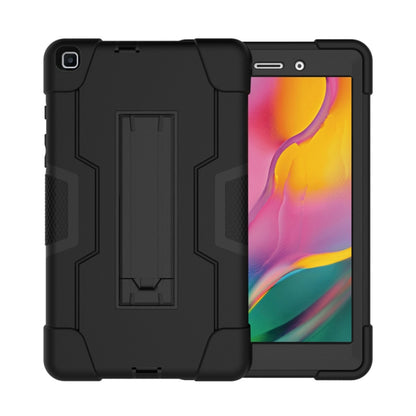 Contrast Color Silicone + PC Combination Case with Holder, For Galaxy Tab A 8.0 (2018) T387������...