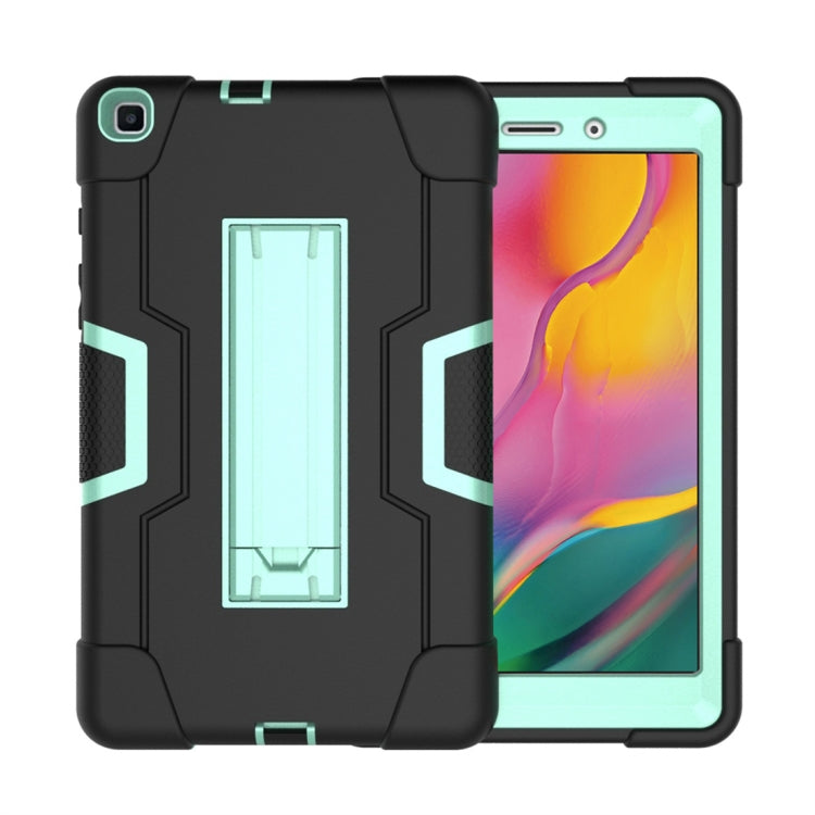 Contrast Color Silicone + PC Combination Case with Holder, For Galaxy Tab A 8.0 (2018) T387������...