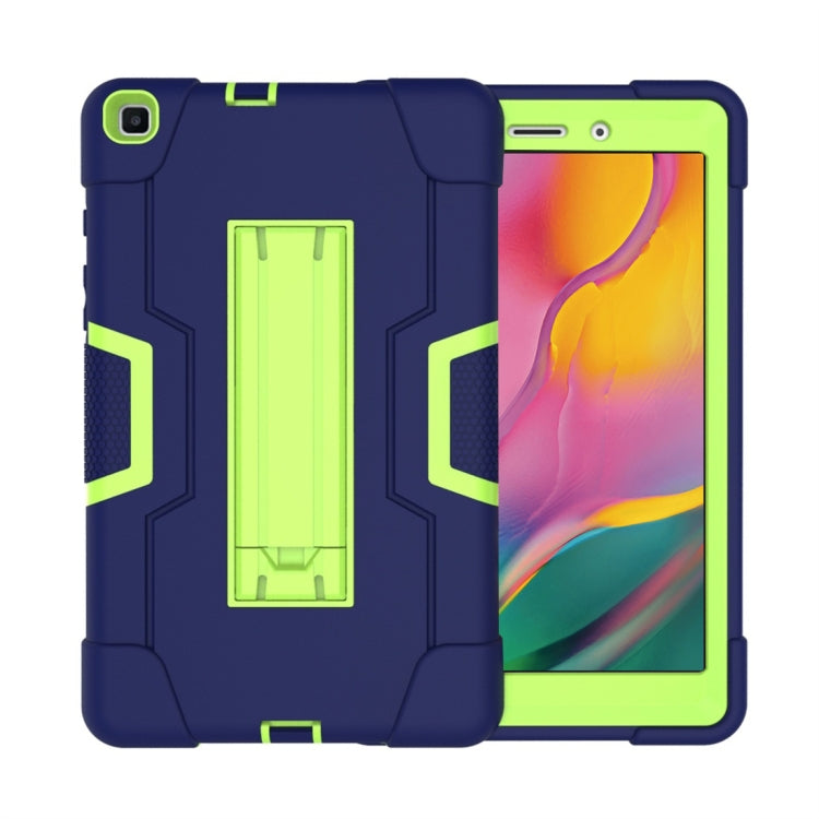 Contrast Color Silicone + PC Combination Case with Holder, For Galaxy Tab A 8.0 (2018) T387������...