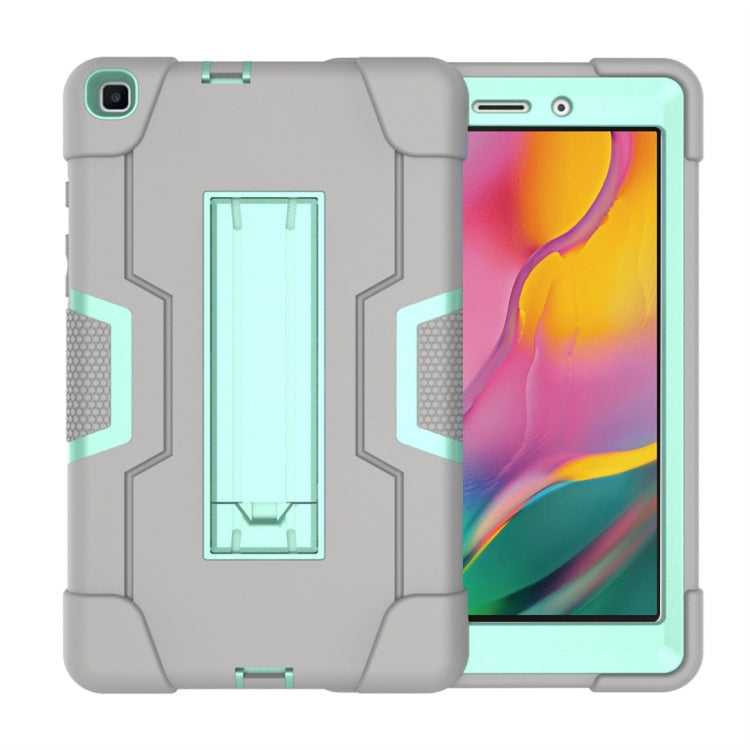 Contrast Color Silicone + PC Combination Case with Holder, For Galaxy Tab A 8.0 (2018) T387������...