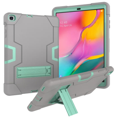 Contrast Color Silicone + PC Combination Case with Holder, For Galaxy Tab A 8.0 (2018) T387������...