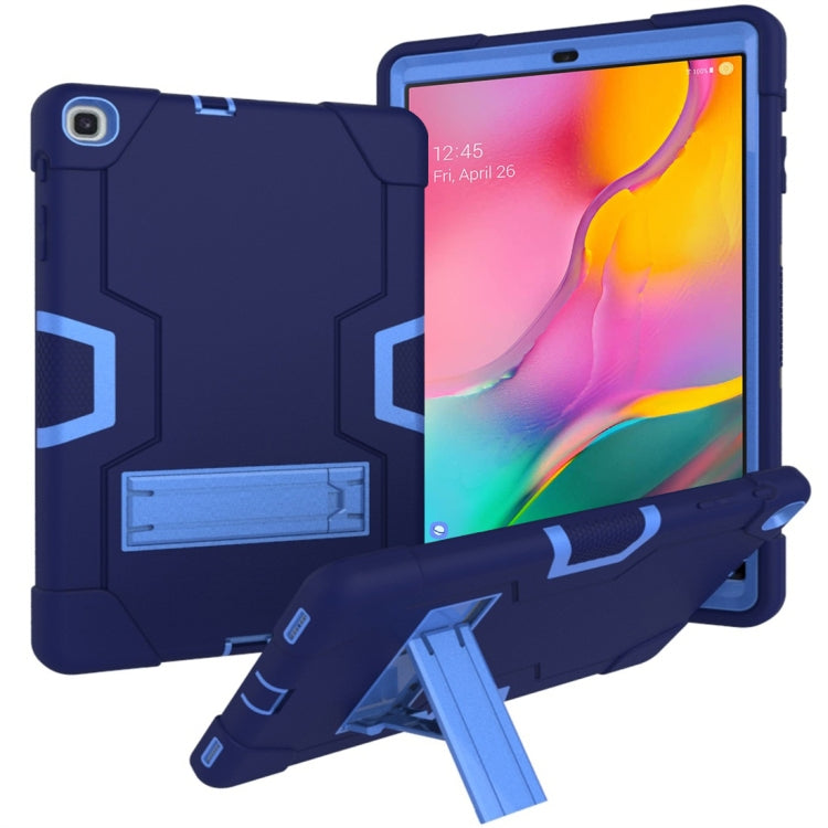 Contrast Color Silicone + PC Combination Case with Holder, For Galaxy Tab A 8.0 (2018) T387������...